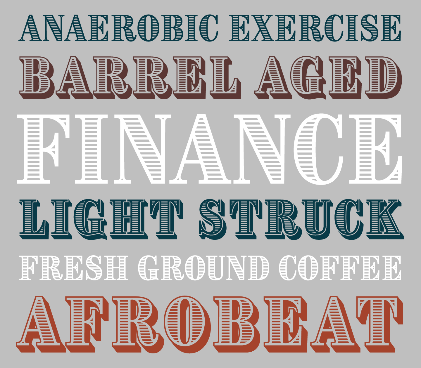 Brim Combined Typeface Specimen by Jamie Clarke Type