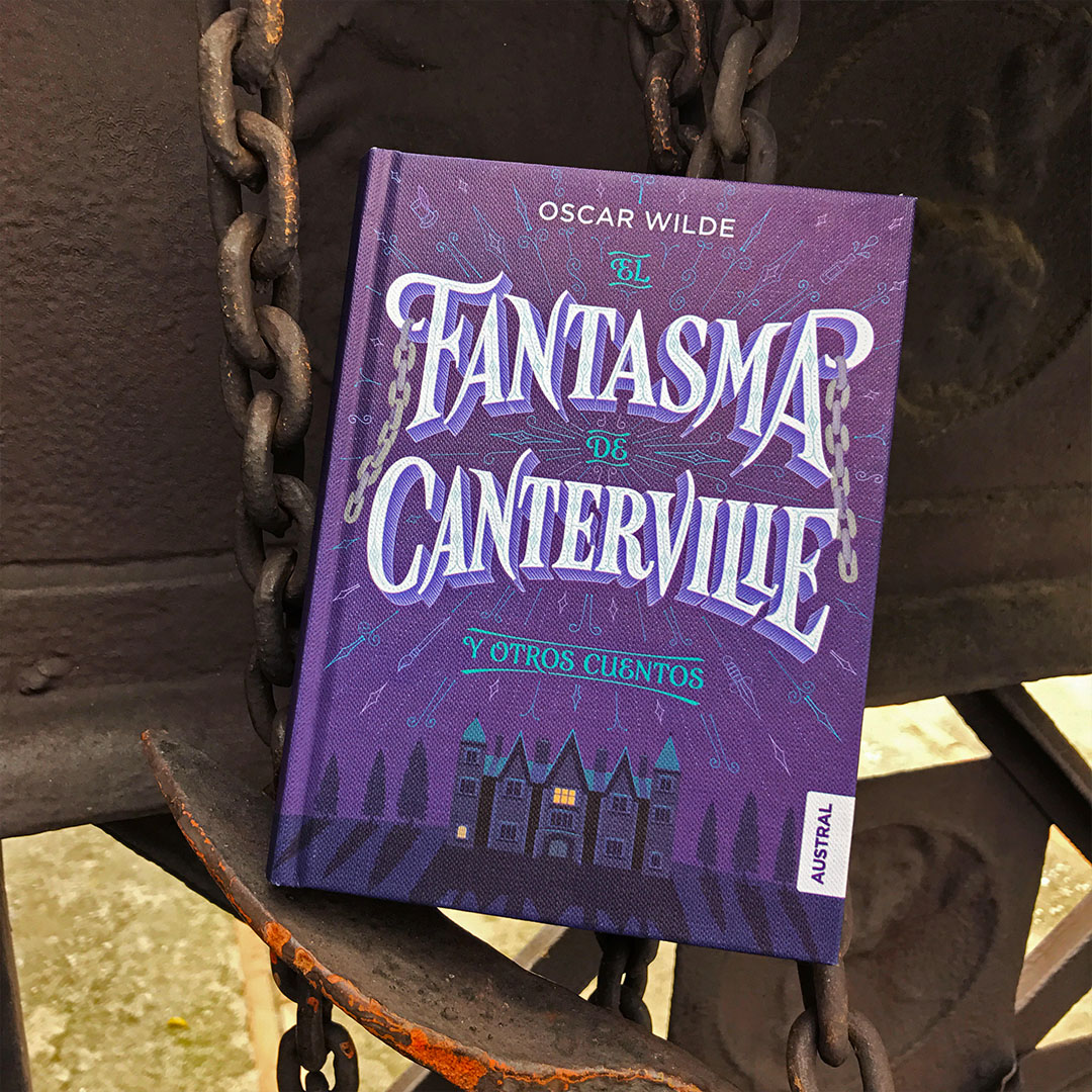 The Canterville Ghost, Book Cover Illustration | Jamie Clarke Type