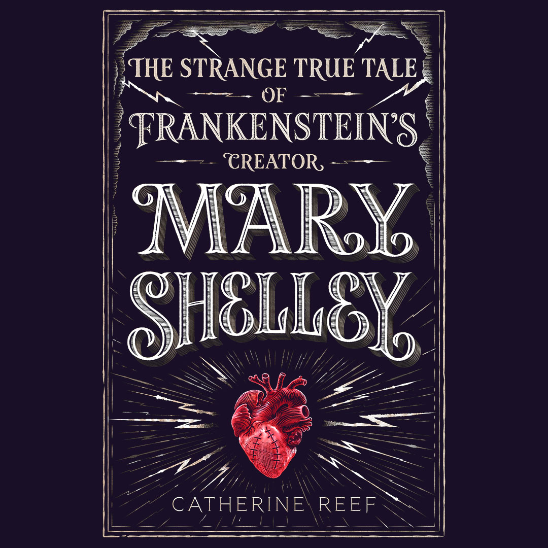 Mary Shelley, Book Cover Illustration | Jamie Clarke Type