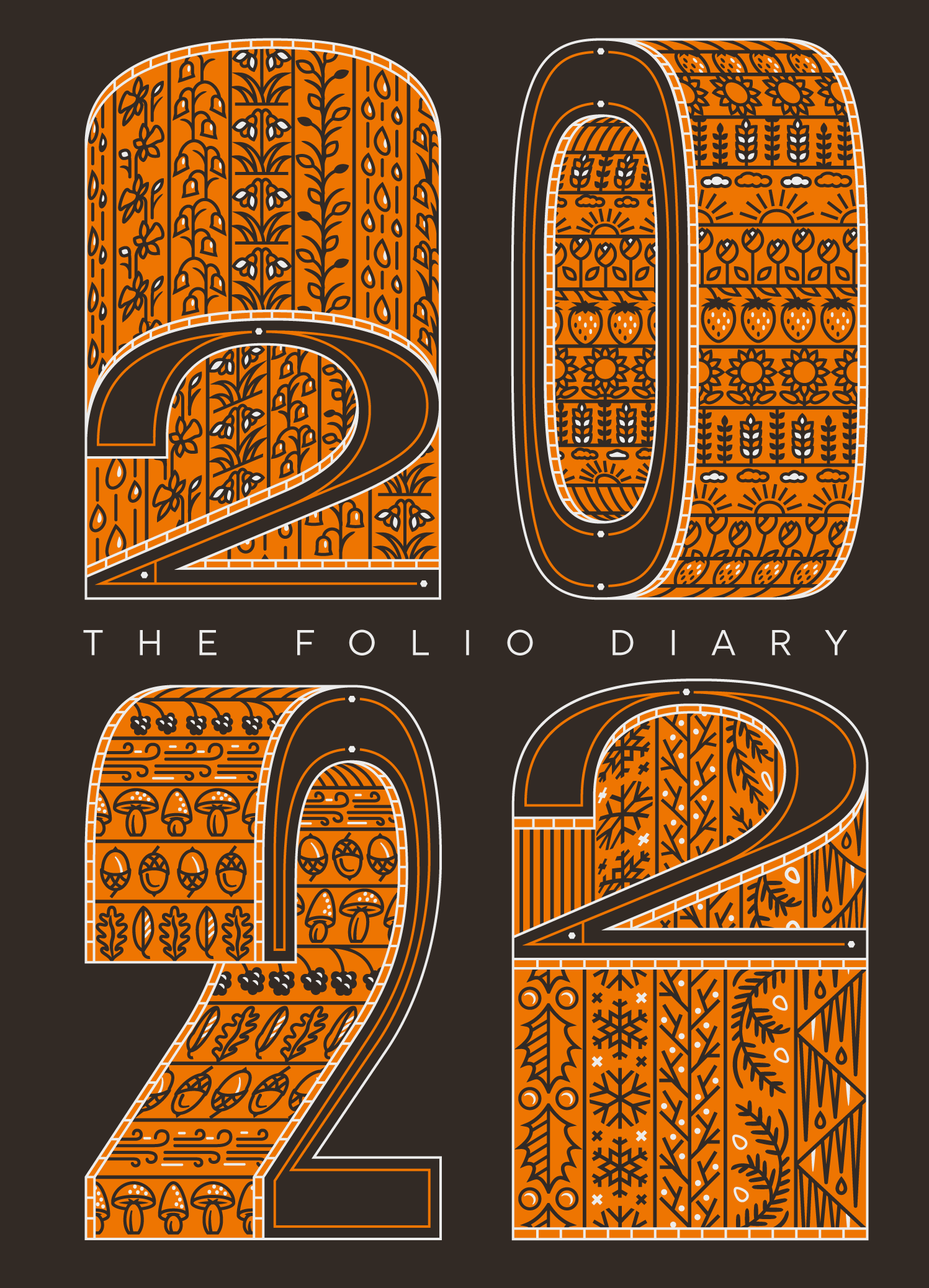 The Folio Society Diary artwork | Jamie Clarke Type