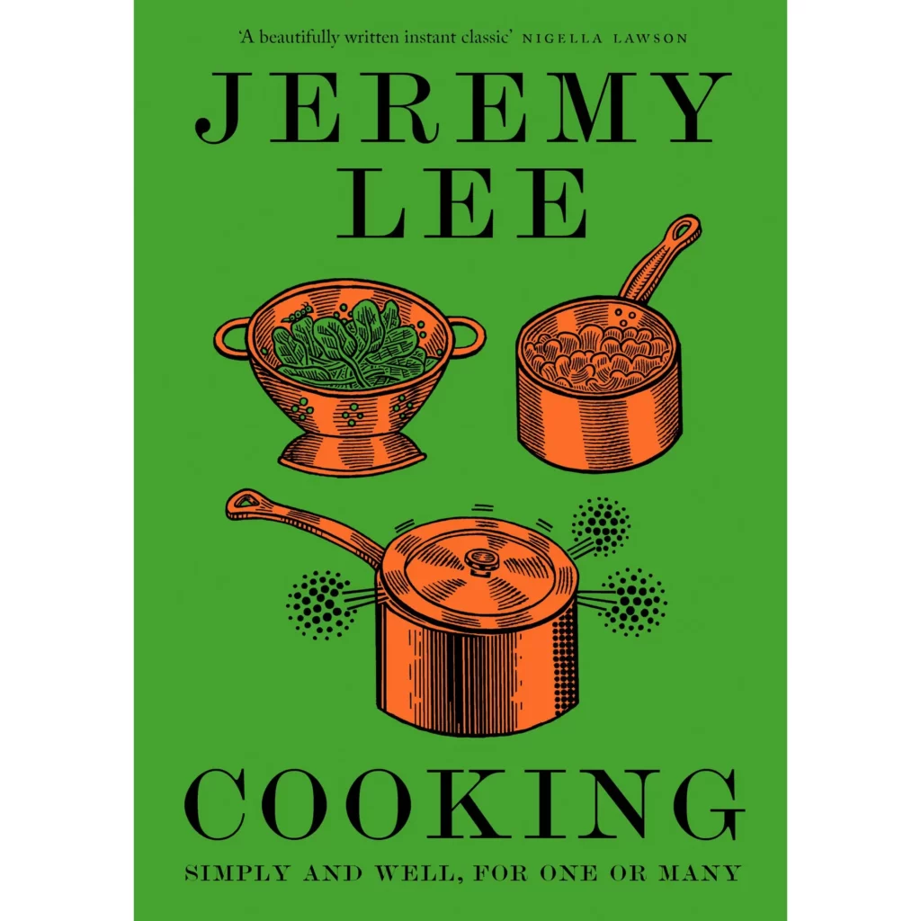 Cooking, Jeremy Lee, book cover, Type and Illustration / Font