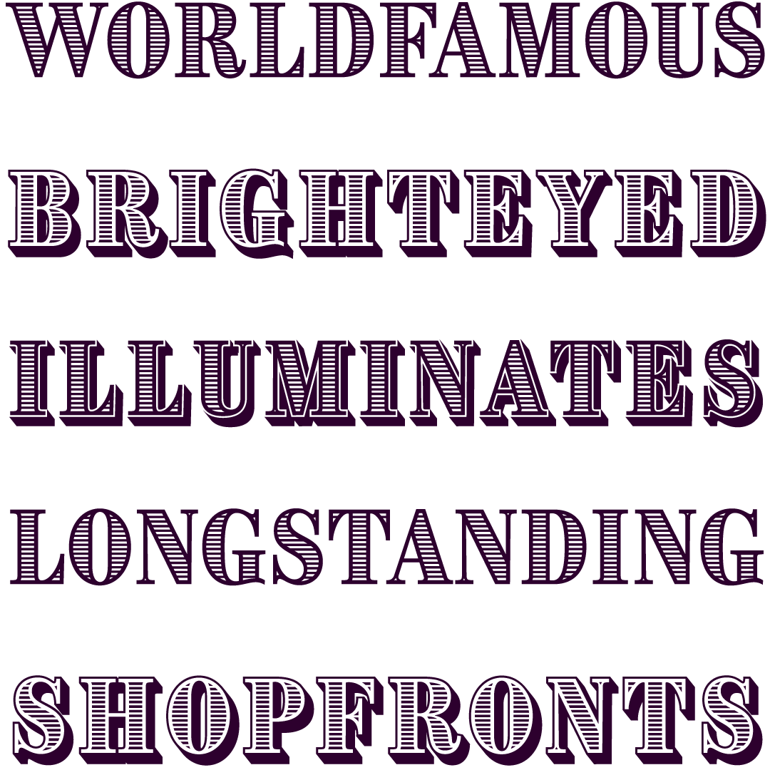 Brim Combined Font Specimen | Jamie Clarke Type